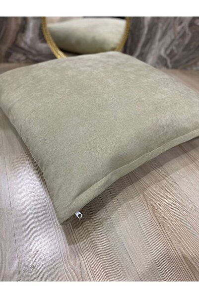 Kumru Çeyiz Tasarım Çok Kullanışlı Mat Kadife Yer Minderi Kılıfı 60x60
