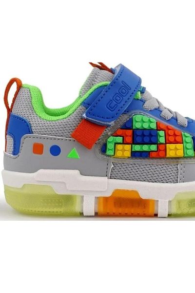 Cool Legos-Ptk 26/30 Kids Lighted Sole Unisex Sneaker Sports Shoes