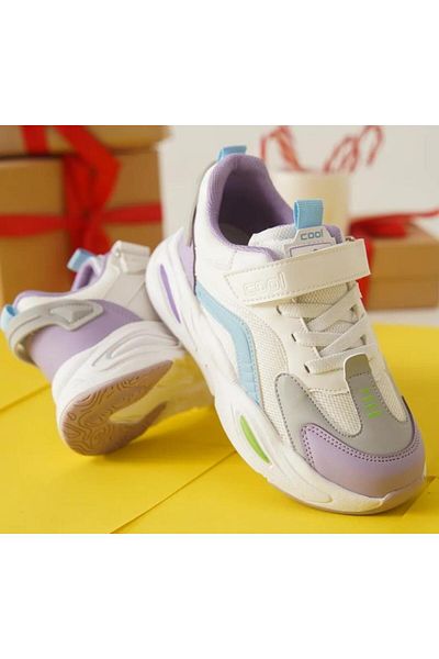 Cool Toti-Flt 31/36 Velcro Sneaker Sports Shoes