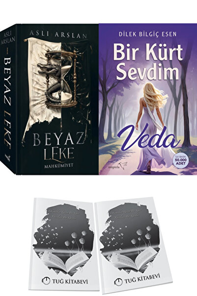 İndigo Kitap Beyaz Leke Mahkumiyet Aslı Arslan ve Bir Kürt Sevdim Veda + Hedi...
