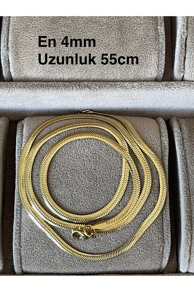 Rupen Kraft 316 L Surgical Steel Snake Model Stainless Tarnish Free Steel Necklace