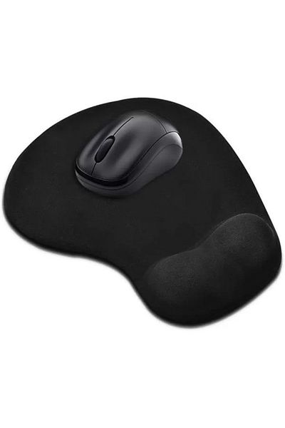 Mu Art Ahşap Mouse Pad Gel Mouse Pad with Wrist Support, Ergonomic Non-Slip Base, Mouse for Gaming and Office