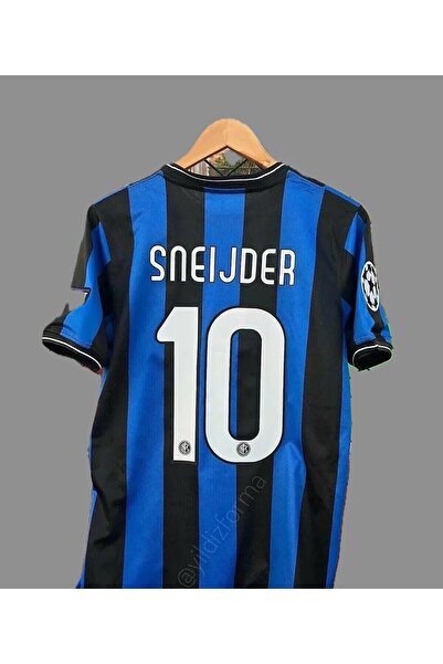 Lion Spor إنتر 2010 مدريد دوري أبطال أوروبا نهائي ويسلي سنيجر الحنين جيرسي