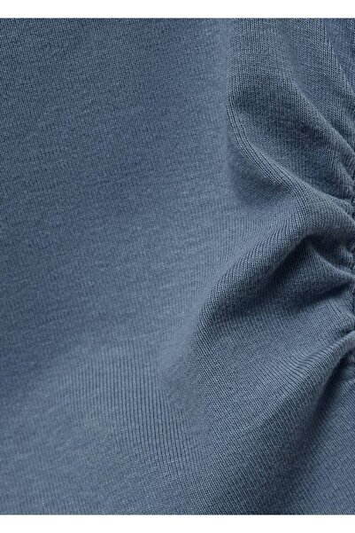 Mango Teen Asimetrik pamuklu şort