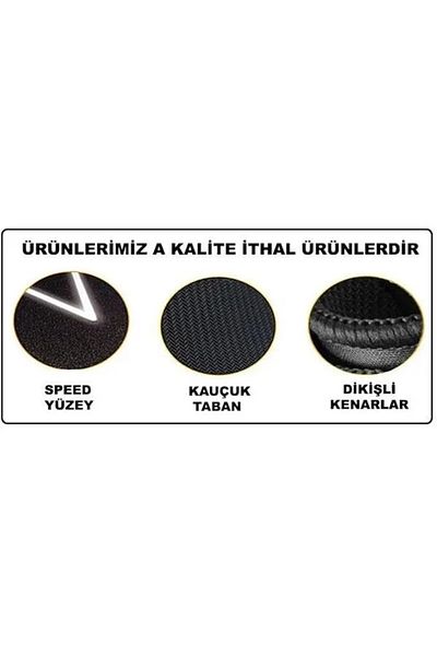 Mu Art Ahşap World 1 Gaming Mouse Pad 90x40 Cm Non-Slip Stitched