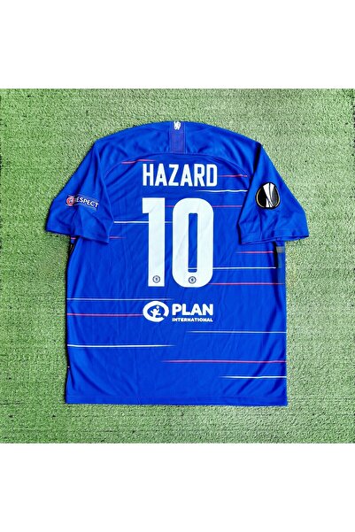 BYSPORTAKUS Eden Hazard 2019 Bakü Final Maçı C,h,e,l,s,e,a, Yetişkin Forması