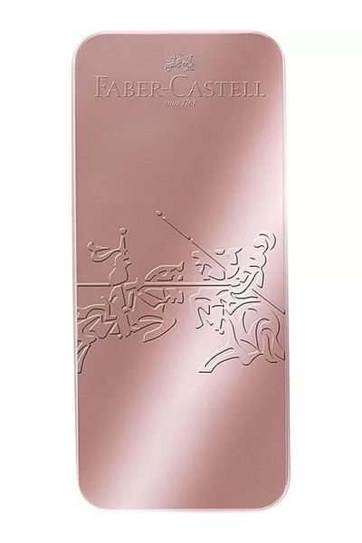 robotrend Faber-Castell 2011 Gift Set Rose Color, m Tip Fountain Pen and Xb Ballpoint Pen, Metal Hediy