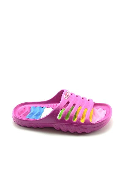 Sonimix Kadın Masaj Tabanlı Terlik Banyo-balkon-plaj Terliği Pembe