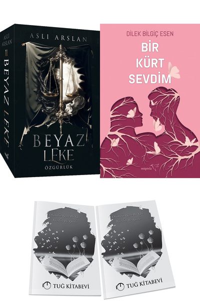 İndigo Kitap Beyaz Leke 2 Özgürlük Aslı Arslan ve Bir Kürt Sevdim 1 + Hediyeli