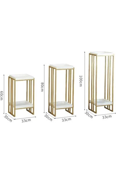 Türkiye Side Table Side Table Square Nesting Side Table, Tray Table for Bed or Chair, Wrought Iron Flower St