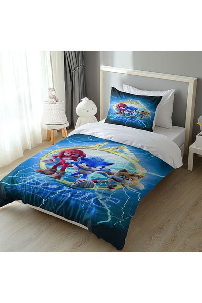 Şen Dekorasyon Sonic Team Children's Bedding Set