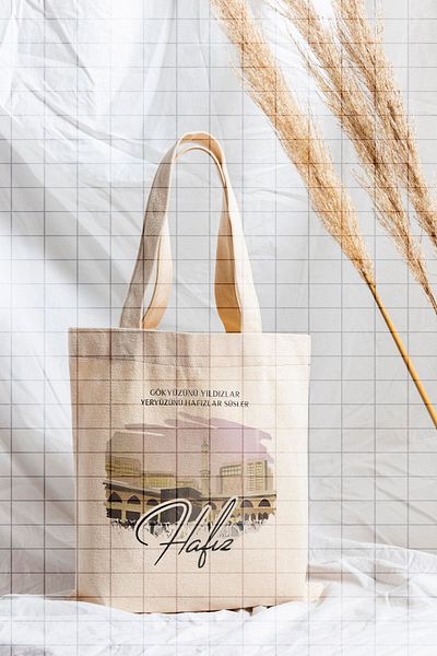 ÇELİKLER HEDİYE The Sky Face Stars Earth Memories Ornaments Memory Printed Cloth Bag