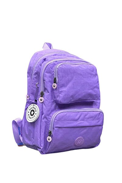 Klinkır Black Water Resistant Fabric Daily & School Use Backpack 8813