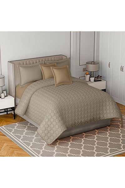 smart home A compressed summer double bed sheet to give beauty and elegance to your bedroom