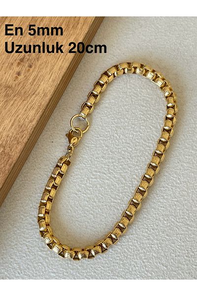 Rupen Kraft 316 L Surgical Steel Italian Model Snap Thick Stainless Tarnish Free Doc Steel Bracelet