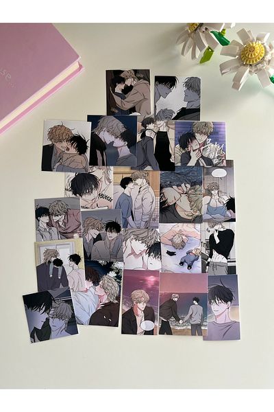 Hara Company حزمة ملصقات Waterside Night Webtoon