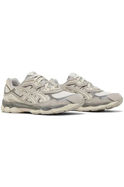 Asics Gel-NYC 'Oyster Grey' – Sleek Lifestyle Trainers with Shock Absorption