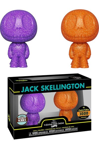 Funko Hikari XS: Nightmare Before Christmas Jack Skellington Figures (2-Pack)
