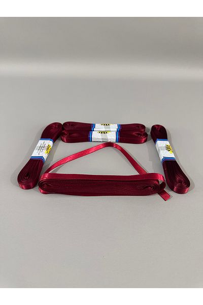 Liha Hediyelik Kına Nişan Düğün ve Özel Günleriniz Satin Ribbon 1cm 10Yards,Gift Wedding Henna Bundle Birthday Decoration Ribbon