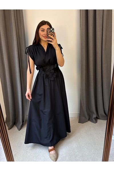ROSSA Floral Poplin Dress