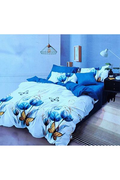 Casa Pucioasa Double bed linen, Finet, Pucioasa, 6 pieces, Fitted sheet 230x250 cm