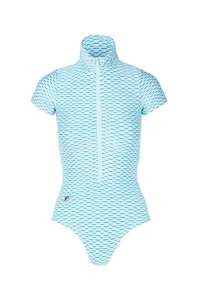 tessitura Bodysuit 3D - Light Blue