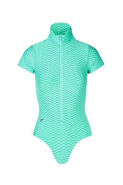 tessitura Bodysuit 3D - Light Green