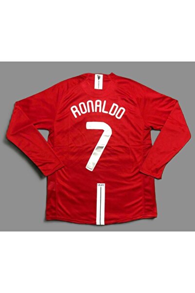 Lion Spor قميص كريستيانو رونالدو مان/يونايتد 2008 نهائي موسكو للبالغين (أكمام...