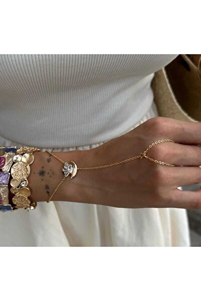Bubbleatelier Gold göz model şahmeran bileklik