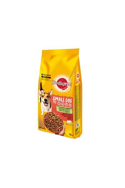 Pedigree Dry Food With Beef And Vegetables For Adult Small Dogs 12 Kg