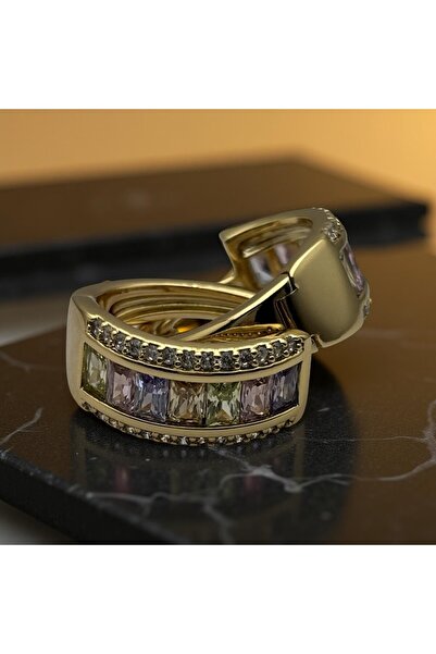 XUPING JEWELRY Renkli Taşlı VIP Küpe