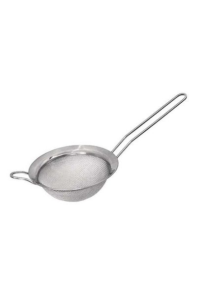 Generic 2قطعة جنيريك مصفاة شاي من الصلب فضي