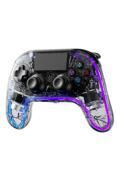 porodo وحدة تحكم شفافة لألعاب PS4