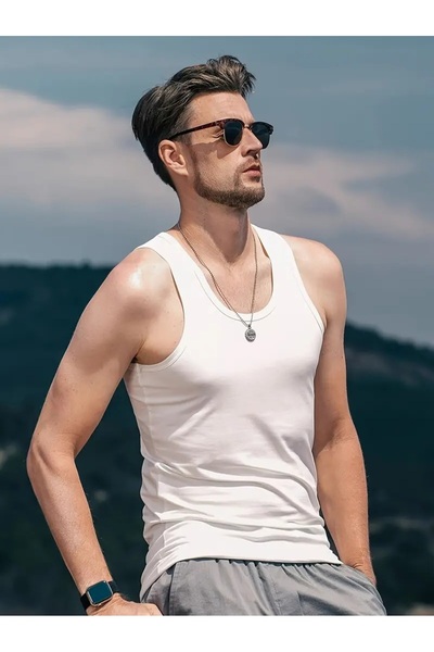 Özten 3 Pack Luxury Super Thin Men's Singlet Ozt31001