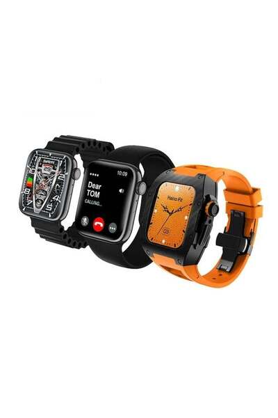 HAINOTEKO ساعة ذكية فاخرة من Haino Teko Germany Richard M10 مزودة بثلاثة أحزم...