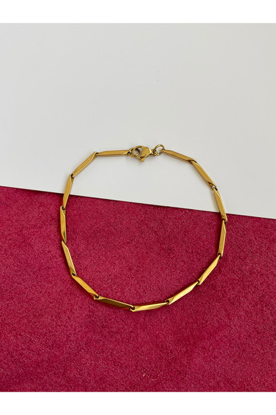 Rupen Kraft 316 L Surgical Steel Stylish Gold Color Pods Bracelet Steel Pods Bracelet