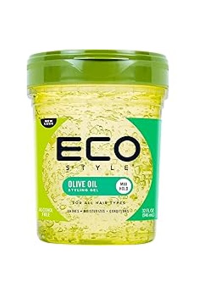 ECO جل الشعر إيكو ستايل إيكو ستايلر بزيت الزيتون، مرطب ومصفف، خالي من الكحول،...