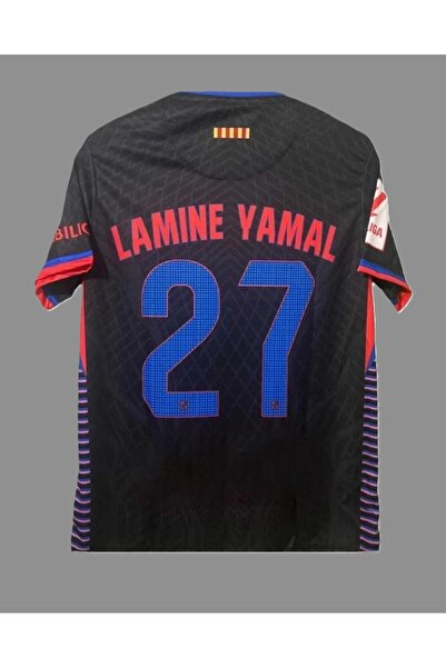 Lion Spor Barcelona 2024/25 New Season Laminated Patch Number 27 Away Jersey ...