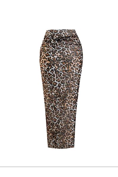 nuriçgiyim Leopard Print Pareo