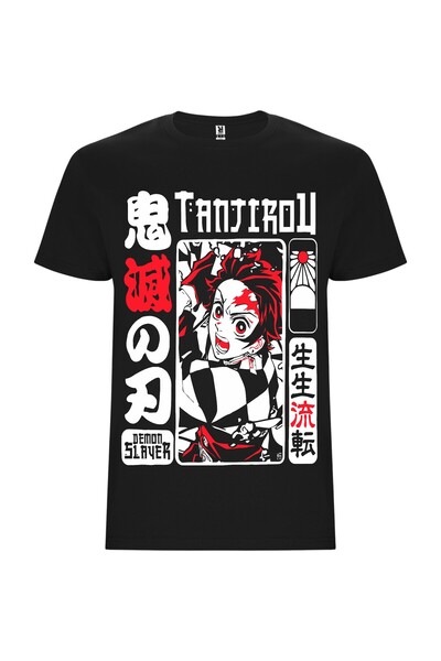 ROLY Tricou unisex, 100% bumbac, Demon Slayer