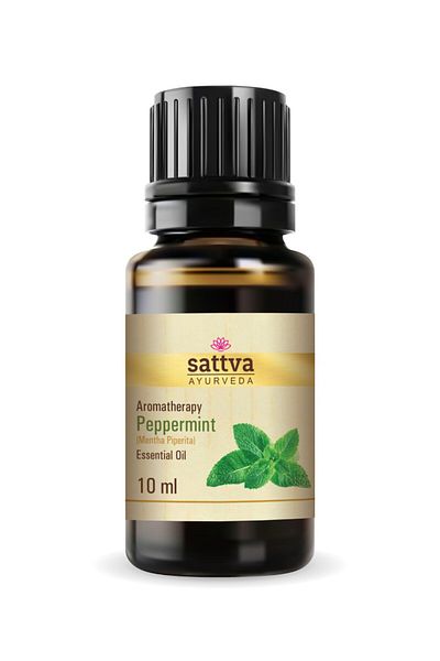 Sattva Ayurveda Peppermint Oil, 10ml - Sattva Ayurveda