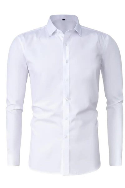 KAMER Men's Slim Fit Long Sleeve Lycra Shirt 2390 Bgl-St04744