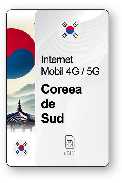 netSIM eSIM Internet South Korea, valid for 15 days, Unlimited traffic