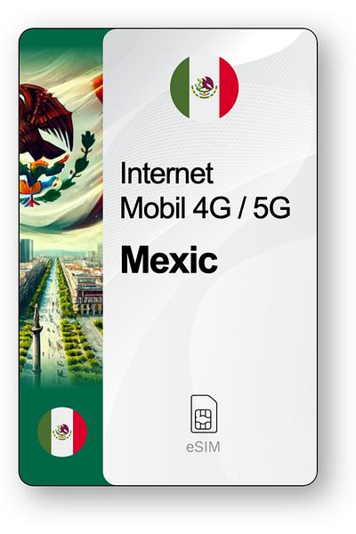 netSIM eSIM Internet Mexico, valid for 30 days, Unlimited traffic