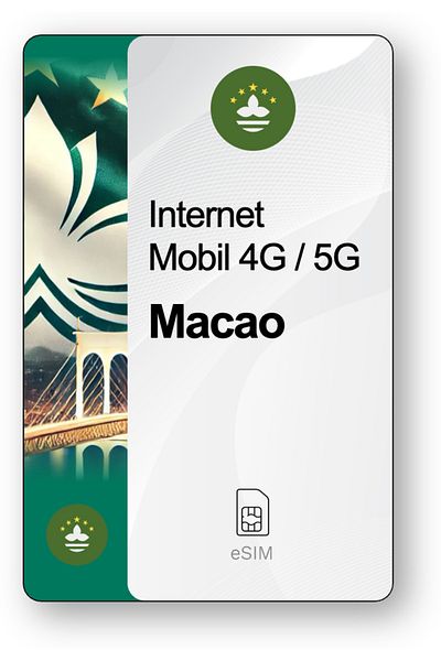 netSIM eSIM Internet Macao, valid for 30 days, 50 GB traffic