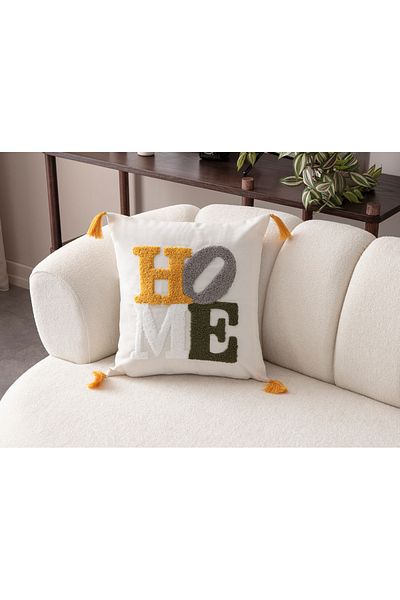 SWITA Husa de perna din in brodat Seria Comfort 43x43 cm