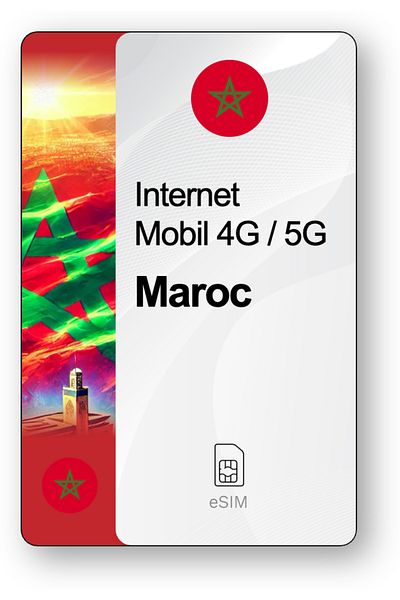 netSIM eSIM Internet Morocco, valid for 15 days, Unlimited traffic