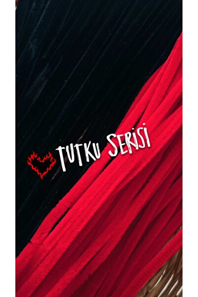 hobidaşım Tutku Serisi – 30’lu Şönil Seti (15 Siyah, 15 Kırmızı) | Güçlü Tel ...