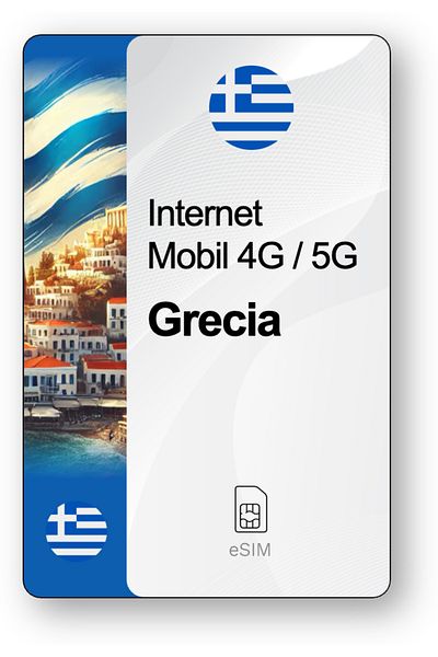 netSIM eSIM Internet Greece, valid for 7 days, Unlimited traffic