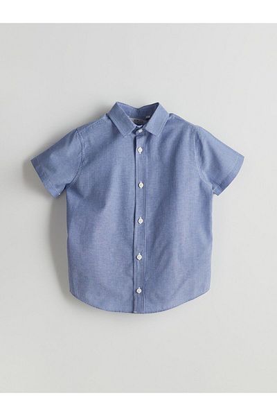 LC Waikiki Lcw Eco Short Sleeve Striped Boys' Shirt